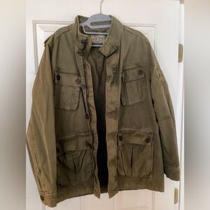 LUCKY Brand Olive Military Jacket